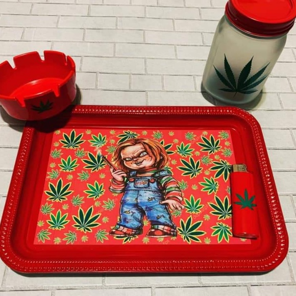 Chucky doll Rolling Tray set horror - Picture 1 of 1